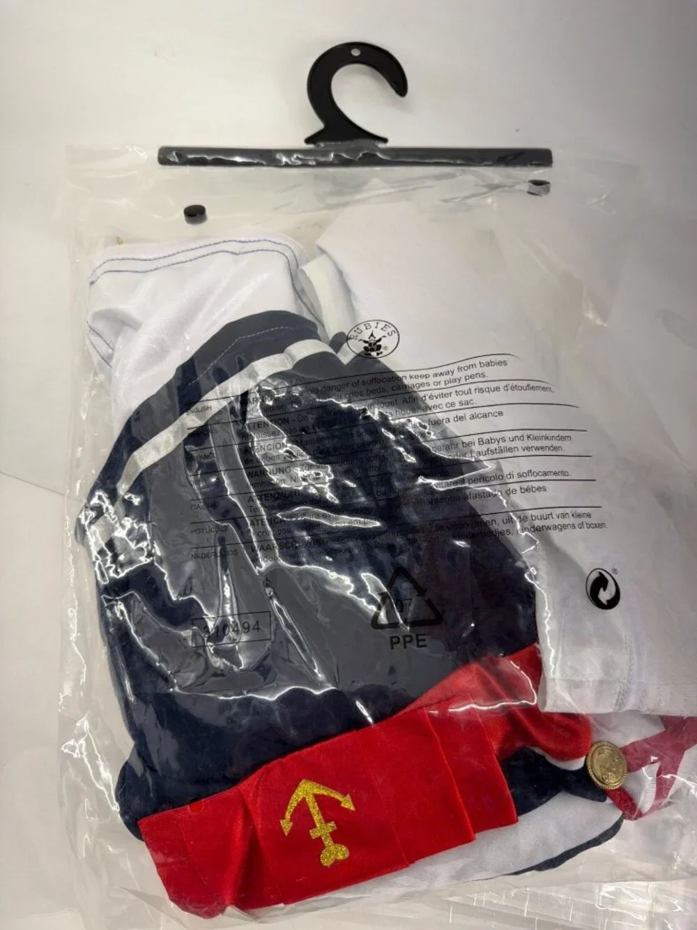 Leg Avenue Sexy Navy Sailor Girl Costume Shipmate Cosplay Set Size S/M